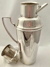 Art Deco Silver Plated Milk Churn Cocktail Shaker. Asprey of London, circa 1935.
