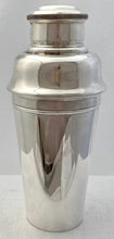 Asprey Silver Plated Cocktail Shaker, circa 1930.