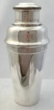 Asprey Silver Plated Cocktail Shaker, circa 1930.