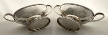 Georgian, George III, Pair of Old Sheffield Plate Sauce Tureens, circa 1790.
