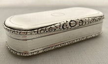 Georgian, George IV, Silver Snuff Box. London 1828 Edward Edwards II. 3.9 troy ounces.