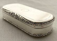 Georgian, George IV, Silver Snuff Box. London 1828 Edward Edwards II. 3.9 troy ounces.