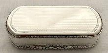 Georgian, George IV, Silver Snuff Box. London 1828 Edward Edwards II. 3.9 troy ounces.