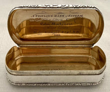 Georgian, George IV, Silver Snuff Box. London 1828 Edward Edwards II. 3.9 troy ounces.