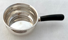 Danish Silver Brandy Pan. Assay Marks for Johannes Siggaard 1940.