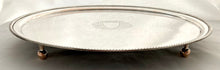 Georgian, George III, Old Sheffield Plate Oval Tray, circa 1780.