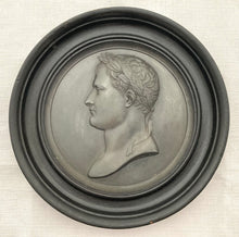 Napoleon Bonaparte Laurel Crown Portrait Profile Roundel, after Bertrand Andrieu.