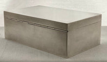 George V Silver Cigarette Box of Royal Navy Interest. Chester 1917 Asprey & Co. Ltd.