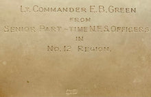 George V Silver Cigarette Box of Royal Navy Interest. Chester 1917 Asprey & Co. Ltd.