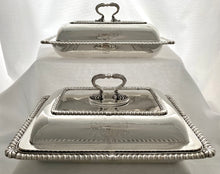 George III Pair of Silver Entree Dishes, Arms of Sir Anthony Lechmere. London 1810, Paul Storr. 134 troy ounces.