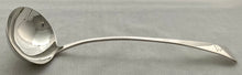 Georgian, George III, Silver Soup Ladle. London 1815 William Seaman. 6 troy ounces