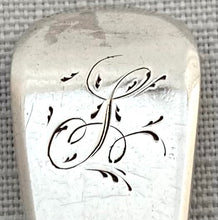 Georgian, George III, Six Silver Teaspoons. London 1819. 3.4 troy ounces.