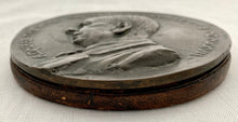 Admiral The Hon. Sir Stanley Colville G.C.B. Bronze Relief Desk Weight, Dated 1927.