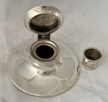 Asprey, George V, Silver Capstan Inkwell. Birmingham 1916 Asprey & Co. Ltd.