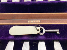 Late Victorian Silver Plated & Mother of Pearl Fruit Cutlery for Twelve. Allen & Darwin of Sheffield & London.