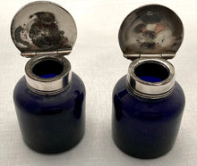 Early Victorian Old Sheffield Plate Inkstand, circa 1840.