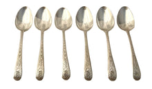 Six George III Silver Teaspoons. London 1803 William Eley & William Fearn. 2.7 troy ounces.