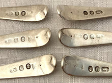 Six George III Silver Teaspoons. London 1803 William Eley & William Fearn. 2.7 troy ounces.