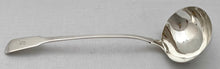 George III Silver Soup Ladle. London 1806 Solomon Hougham. 5.4 troy ounces.