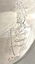 19th Century Silver Plate on Copper Armorial Beer Jug with Inset 1799 Halfpenny.