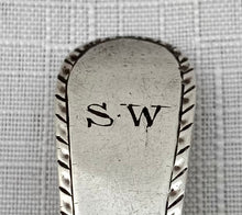 Georgian, George III, Six Silver Feather Edge Teaspoons. London 1791 Peter & Ann Bateman. 3.5 troy ounces.