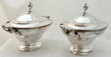 George III Pair of Old Sheffield Plate Sauce Tureens. Circa 1810.