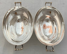 George III Pair of Old Sheffield Plate Sauce Tureens. Circa 1810.