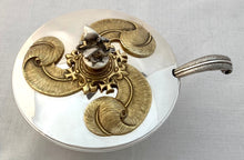 Investiture of Charles, Prince of Wales, Silver Bowl & Sifter Ladle. London 1968 Asprey & Co. Ltd. 17.4 troy ounces.