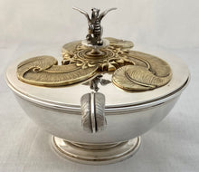 Investiture of Charles, Prince of Wales, Silver Bowl & Sifter Ladle. London 1968 Asprey & Co. Ltd. 17.4 troy ounces.