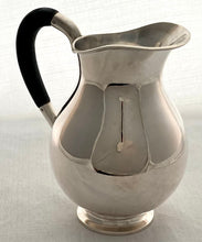 Danish Silver Jug, Assay Mark of Johannes Siggaard 1943. 6 troy ounces.