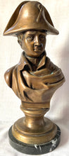 Large Bronzed Metalware Bust of Napoleon Bonaparte. After J V Chemin.