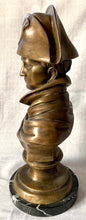 Large Bronzed Metalware Bust of Napoleon Bonaparte. After J V Chemin.