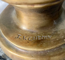 Large Bronzed Metalware Bust of Napoleon Bonaparte. After J V Chemin.