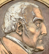 19th Century Duke of Wellington Commemorative Cast Iron Relief Plaque.