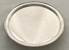 Georgian, George III, Old Sheffield Plate Waiter. Circa 1780 - 1800.