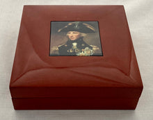 Horatio Nelson Bicentenary Silver Box. London 2005 Richard Jarvis of Pall Mall. 6.4 troy ounces.