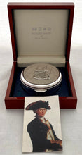 Horatio Nelson Bicentenary Silver Box. London 2005 Richard Jarvis of Pall Mall. 6.4 troy ounces.