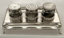 A George III Silver Inkstand of Cambridge University & British Museum Interest. London 1801 Godbehere, Wigan & Boult. 13.3 troy ounces.