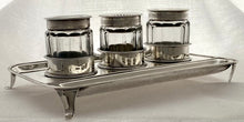A George III Silver Inkstand of Cambridge University & British Museum Interest. London 1801 Godbehere, Wigan & Boult. 13.3 troy ounces.