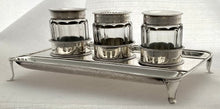 A George III Silver Inkstand of Cambridge University & British Museum Interest. London 1801 Godbehere, Wigan & Boult. 13.3 troy ounces.