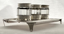 A George III Silver Inkstand of Cambridge University & British Museum Interest. London 1801 Godbehere, Wigan & Boult. 13.3 troy ounces.