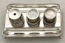 A George III Silver Inkstand of Cambridge University & British Museum Interest. London 1801 Godbehere, Wigan & Boult. 13.3 troy ounces.