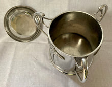 Art Nouveau Silver Plated Biscuit Box. Henry Wilkinson Ltd, Sheffield, 1909.