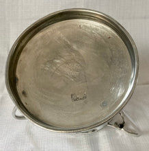 Art Nouveau Silver Plated Biscuit Box. Henry Wilkinson Ltd, Sheffield, 1909.