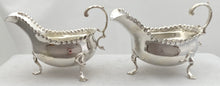 Georgian, George III, Pair of Silver Sauce Boats. London 1771 William Cattell. 9 troy ounces.
