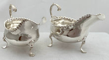 Georgian, George III, Pair of Silver Sauce Boats. London 1771 William Cattell. 9 troy ounces.