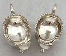 Georgian, George III, Pair of Silver Sauce Boats. London 1771 William Cattell. 9 troy ounces.