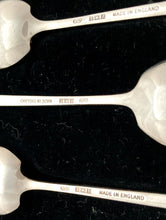 Elizabeth II Cased Set of Six Silver Coffee Spoons. Birmingham 1958 William Suckling. 1.4 troy ounces.