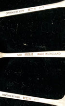 Elizabeth II Cased Set of Six Silver Coffee Spoons. Birmingham 1958 William Suckling. 1.4 troy ounces.