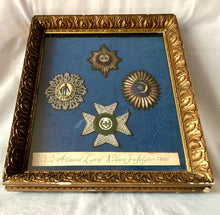 Vice Admiral Viscount Nelson's Chivalric Orders from the Trafalgar Coat.